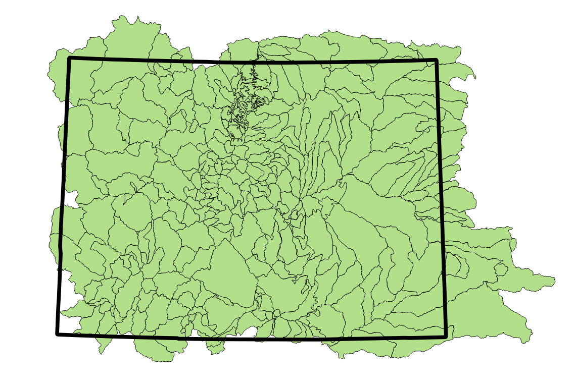 colorado Basins Shapefile